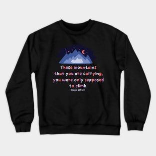 Caring Nature [blue mix] Crewneck Sweatshirt